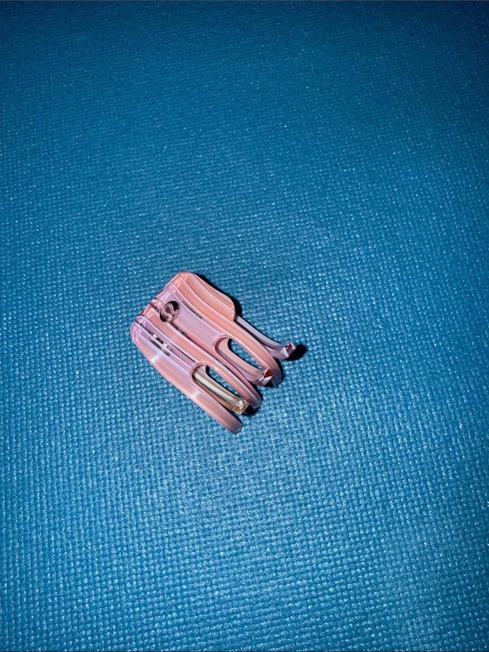 Lululemon Pink Mini Hair Claw Clip - Women Accessories
